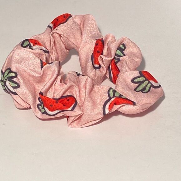 1397 Set of 6 Lightweight Summer Print Scrunchie NWT - Picture 4 of 9